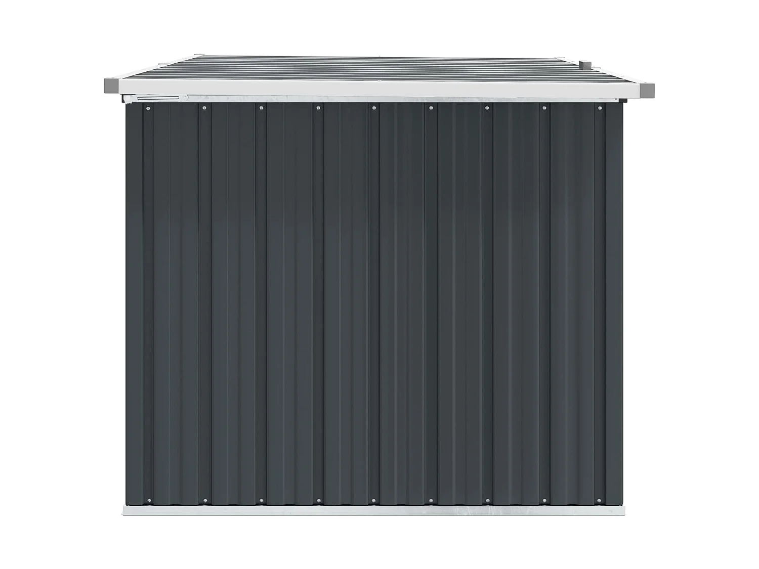 Boîte de rangement de jardin Anthracite 149x99x93 cm