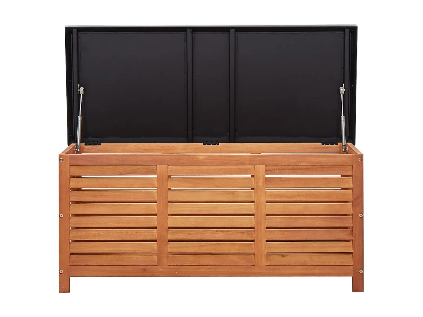 Gartenbox 117x50x55 cm Eukalyptus Massivholz