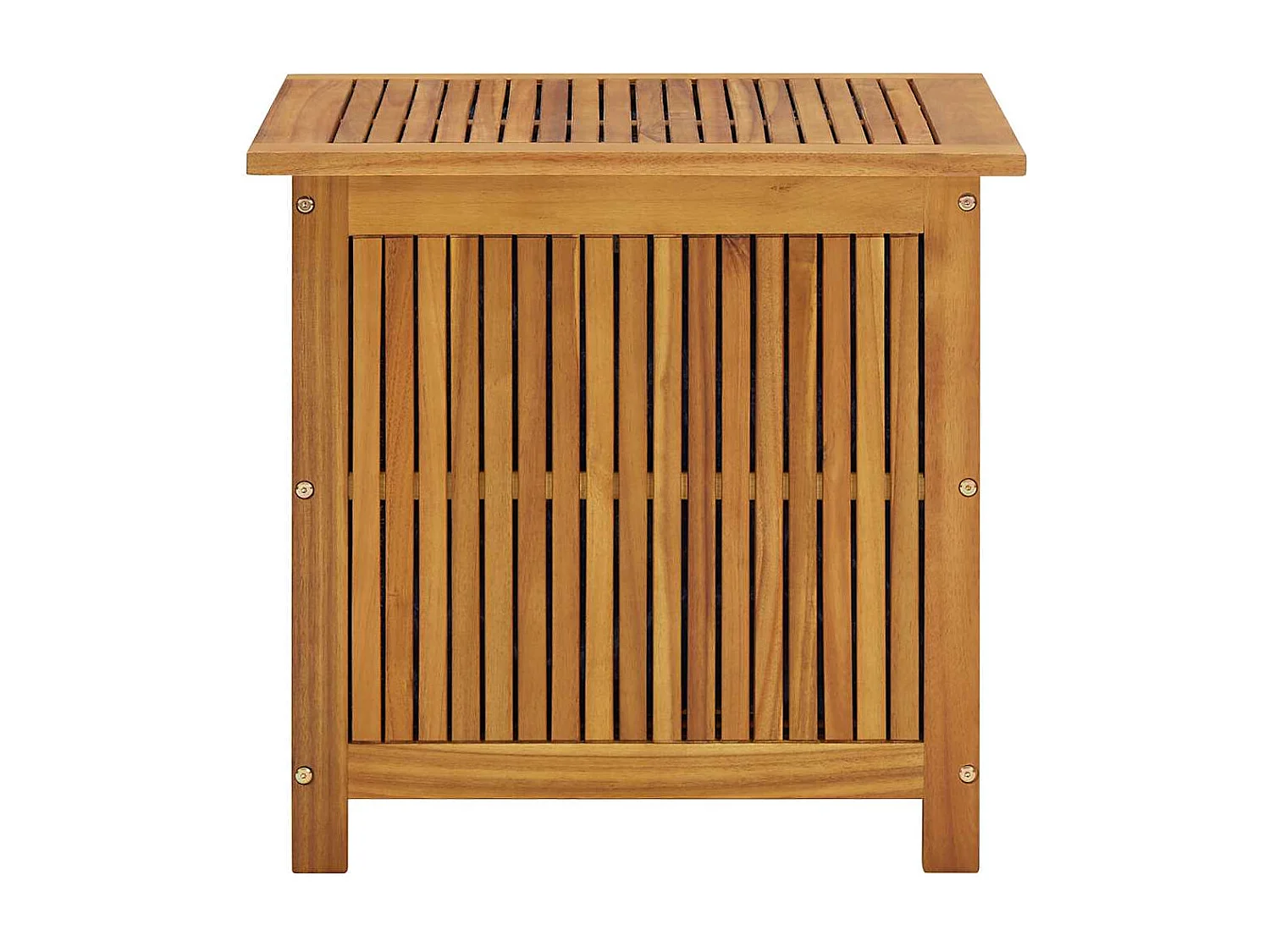 Boîte de rangement de jardin 60x50x58 cm Bois d'acacia solide