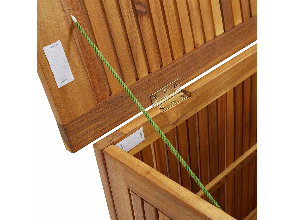 Boîte de rangement de jardin 60x50x58 cm Bois d'acacia solide