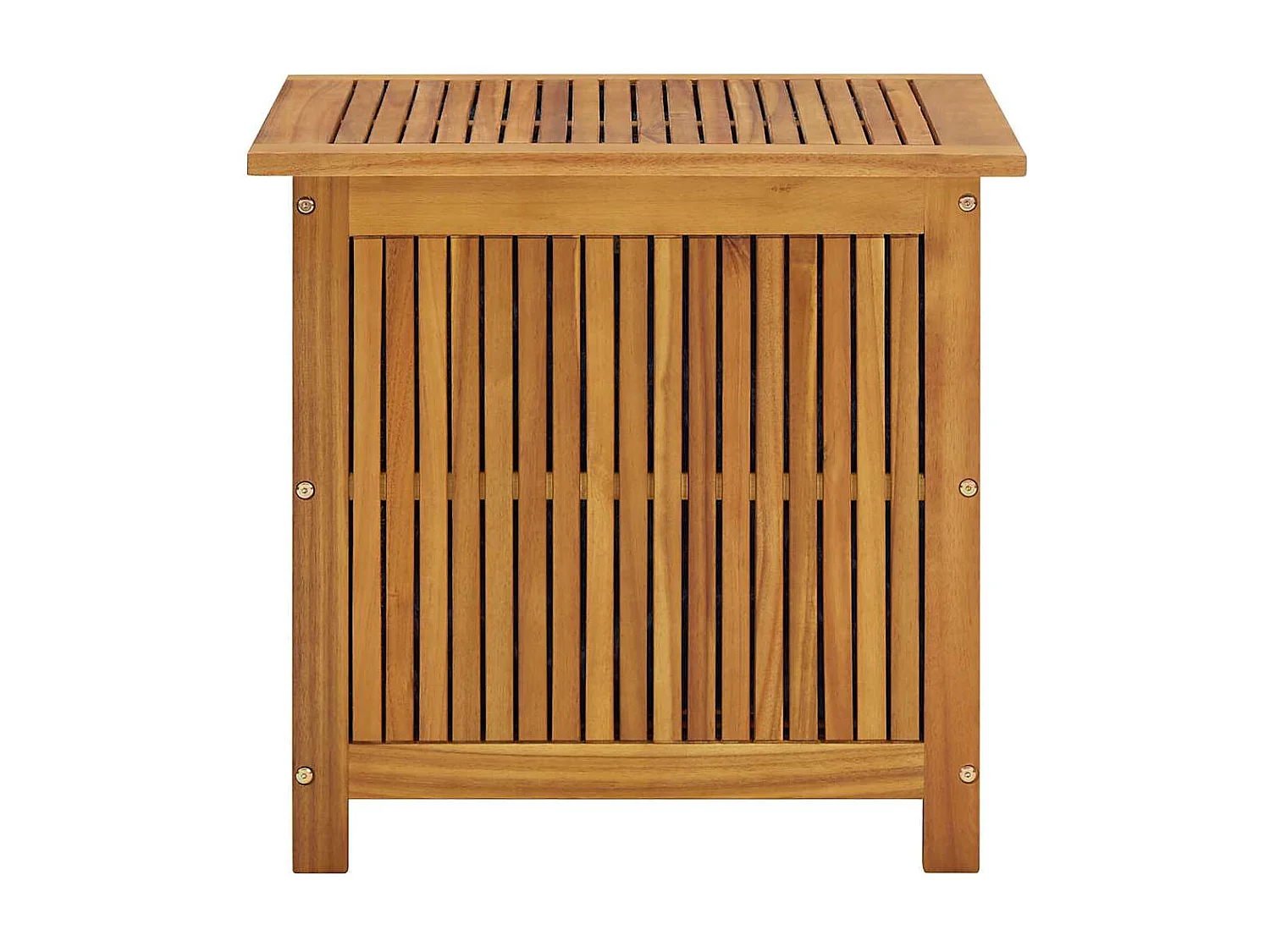 Boîte de rangement de jardin 60x50x58 cm Bois d'acacia solide