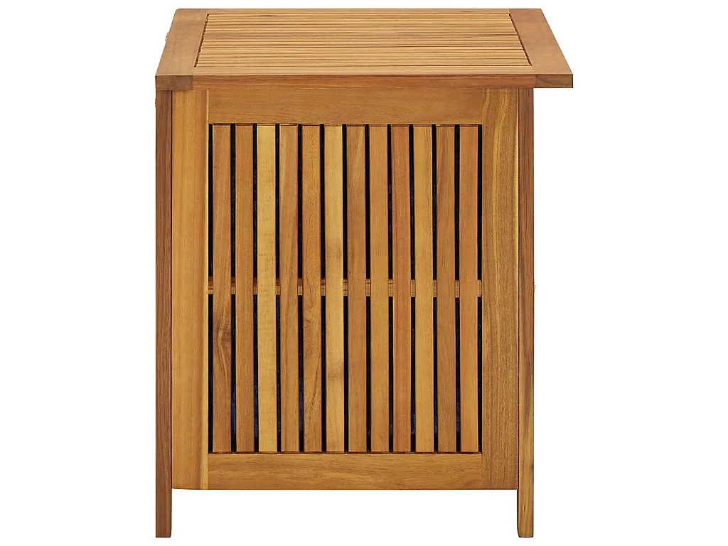Boîte de rangement de jardin 60x50x58 cm Bois d'acacia solide