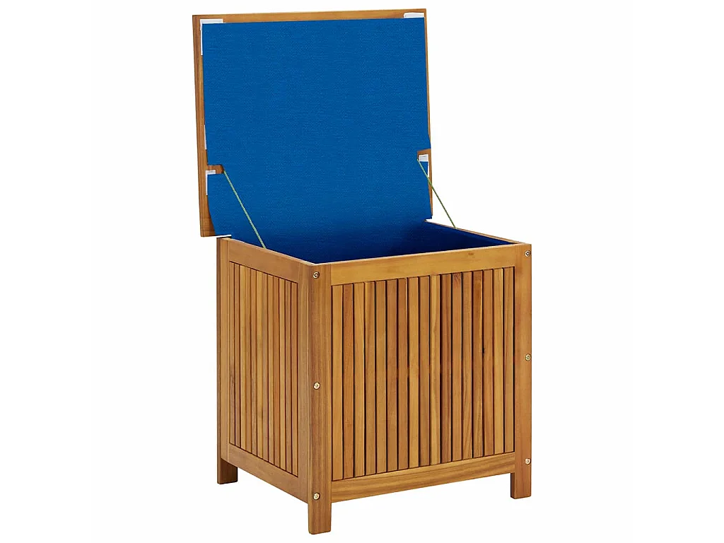 Boîte de rangement de jardin 60x50x58 cm Bois d'acacia solide