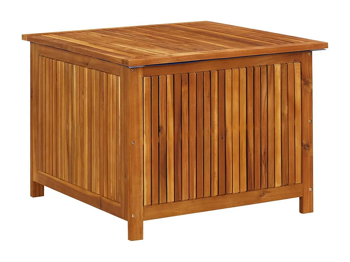 Garten-Aufbewahrungsbox 75x75x58 cm Massivholz Akazie