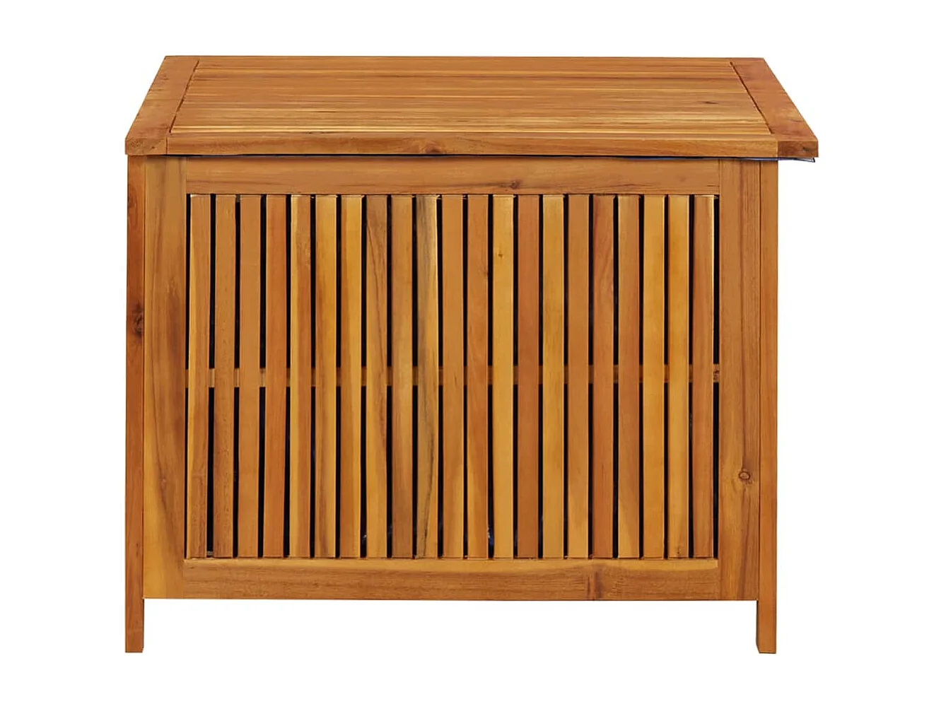 Garten-Aufbewahrungsbox 75x75x58 cm Massivholz Akazie