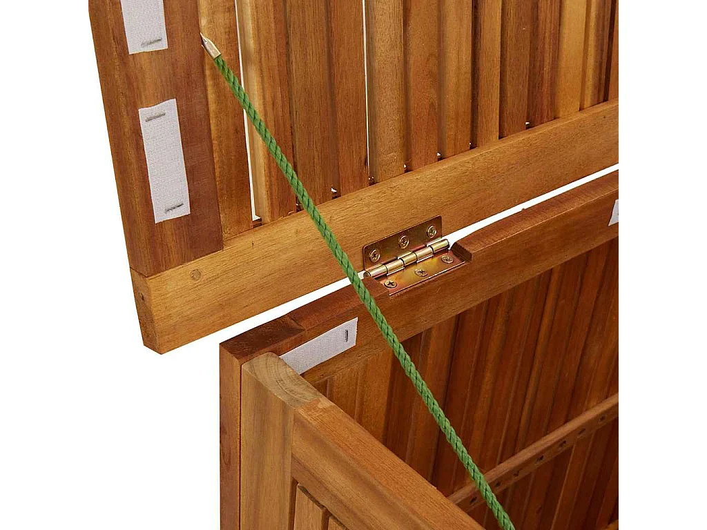 Garten-Aufbewahrungsbox 75x75x58 cm Massivholz Akazie