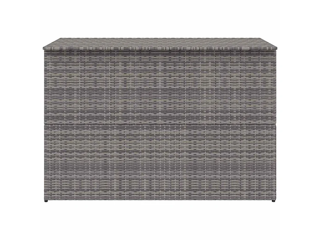 Baule da Giardino Grigio 150x100x100 cm in Polyrattan