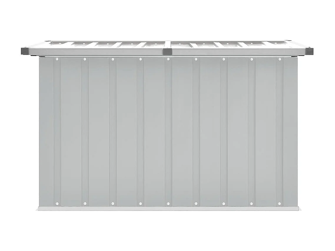 Boîte de rangement de jardin Gris 109x67x65 cm