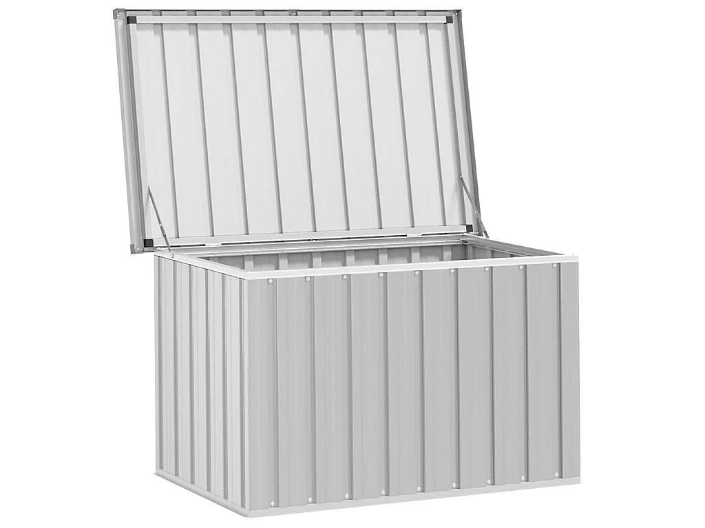Boîte de rangement de jardin Gris 109x67x65 cm