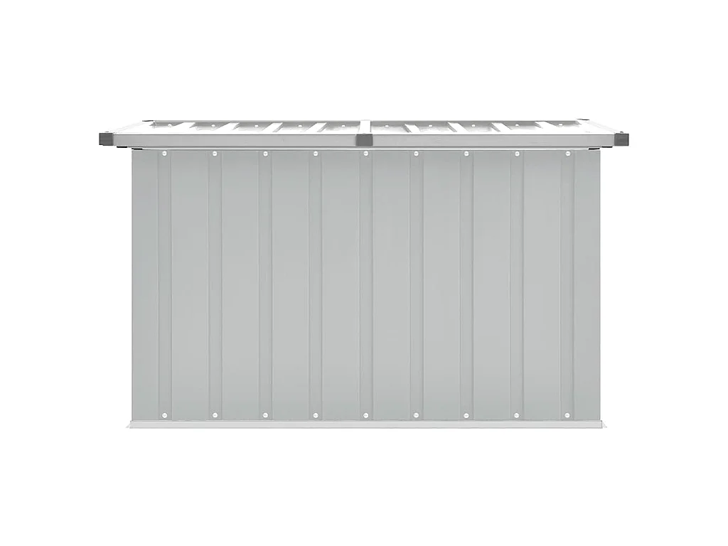 Boîte de rangement de jardin Gris 109x67x65 cm