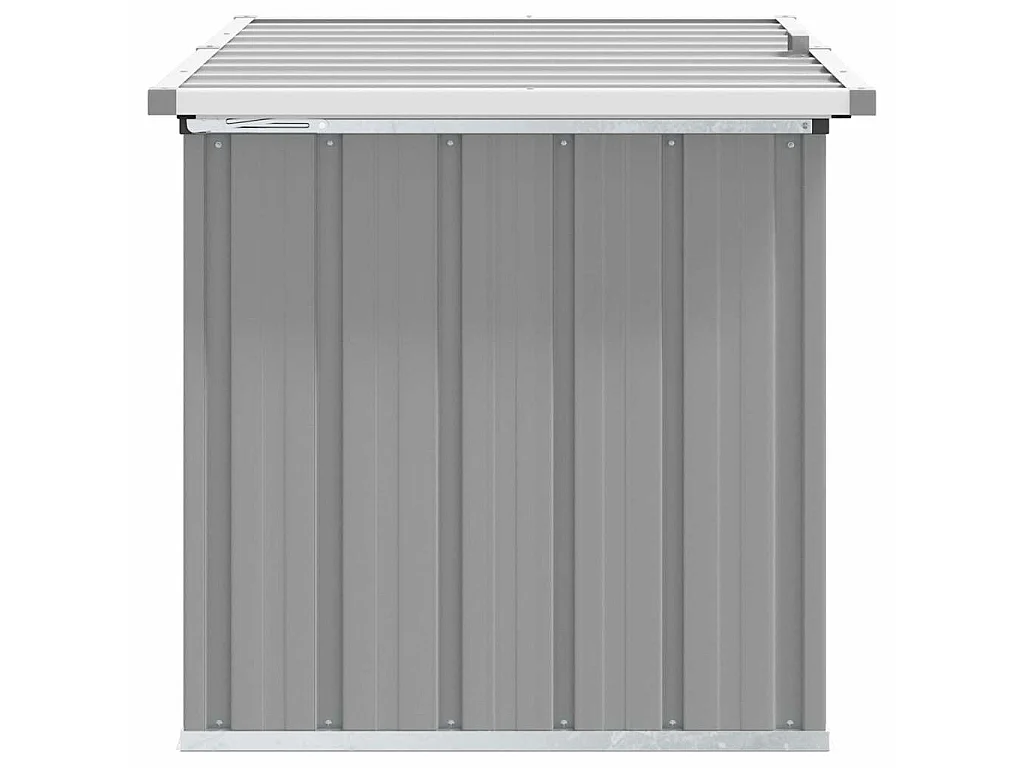 Boîte de rangement de jardin Gris 109x67x65 cm