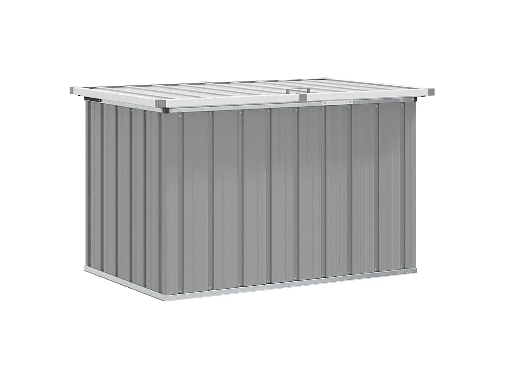 Boîte de rangement de jardin Gris 109x67x65 cm