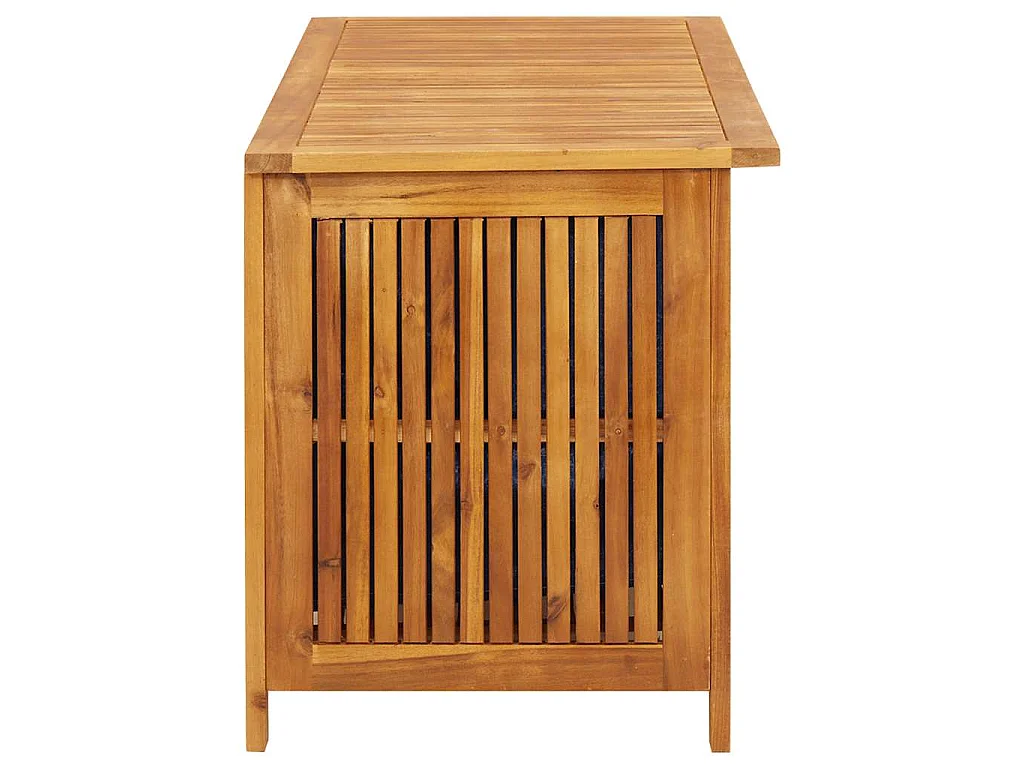 Boîte de rangement de jardin 113x50x58 cm Bois d'acacia solide