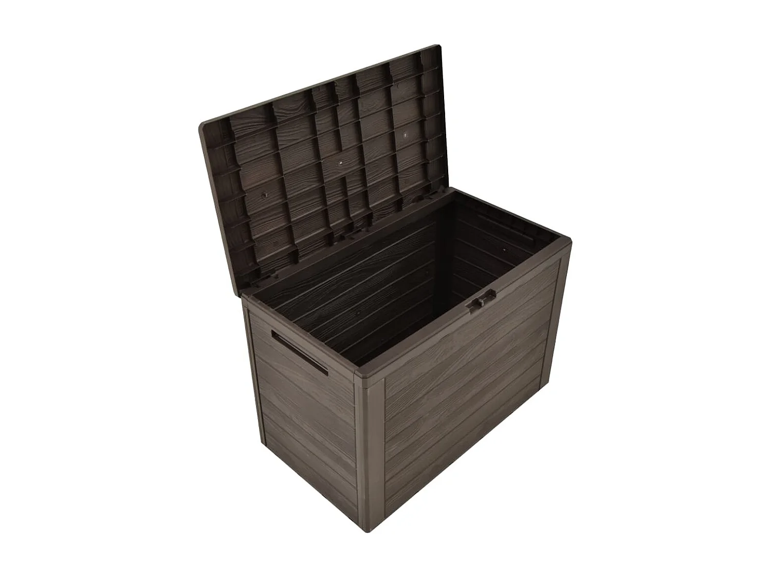 Boîte de rangement de jardin Marron 78x44x55 cm
