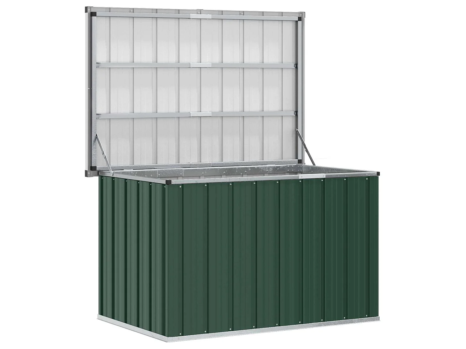 Boîtes de rangement Acier galvanisé 109 x 67 x 65 cm Vert