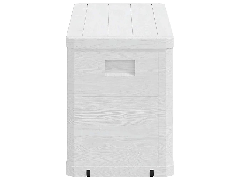 Boîte de rangement de jardin 280 L Gris clair