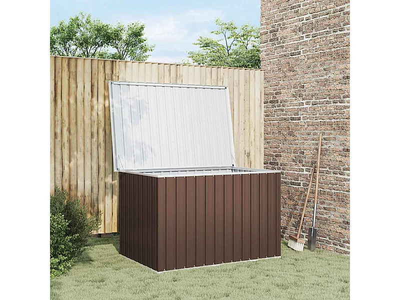 Tuinbox 149x99x93 cm bruin