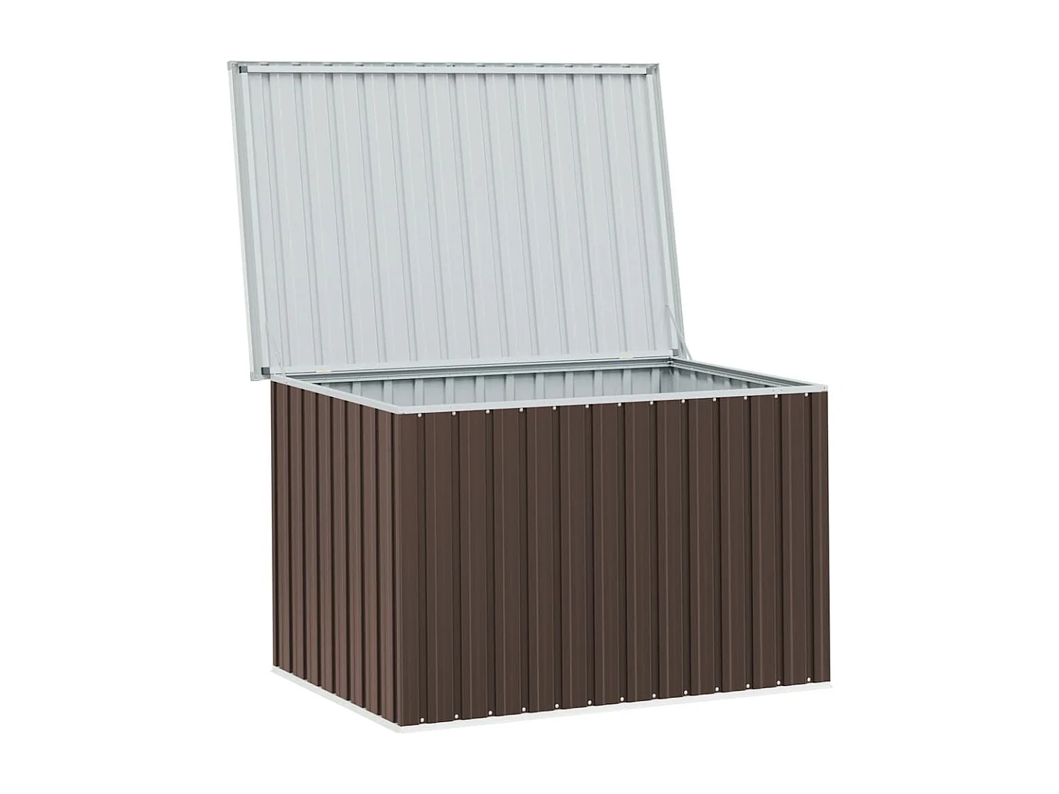 Boîte de rangement de jardin Marron 149x99x93 cm