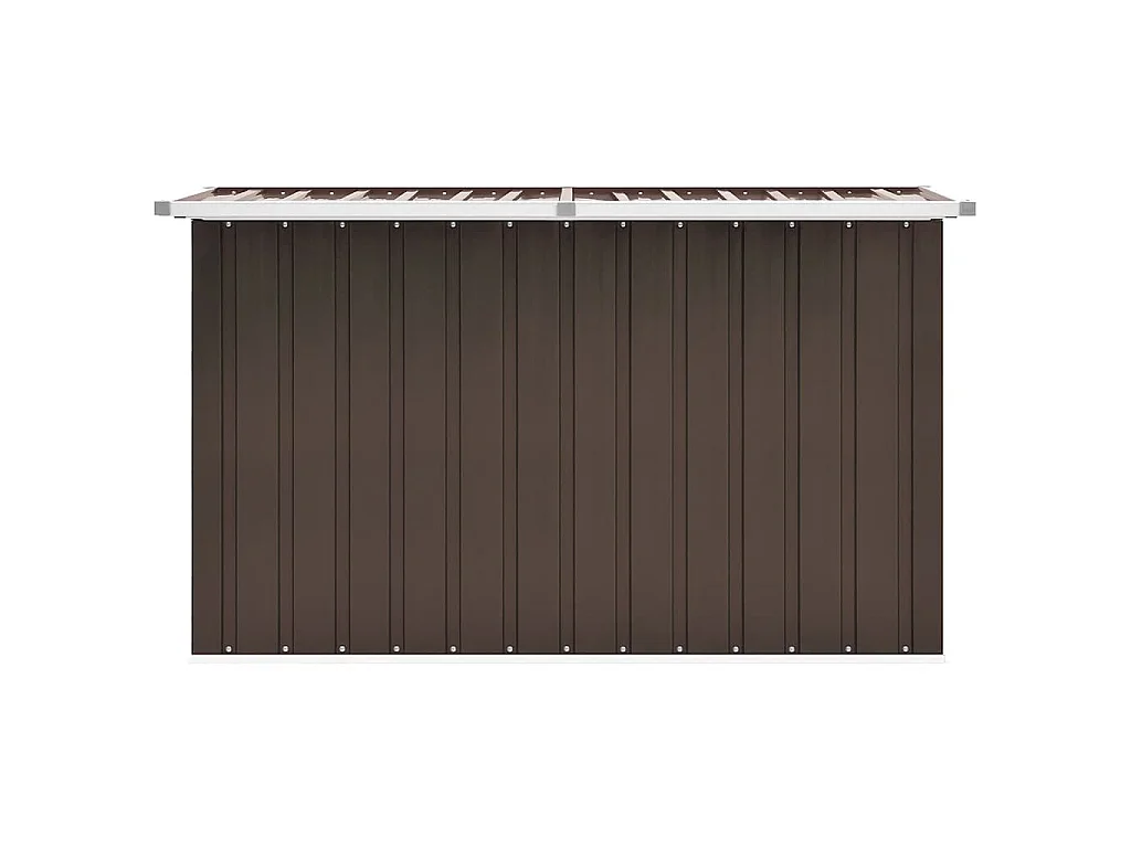 Caja de almacenaje para jardín marrón 149x99x93 cm