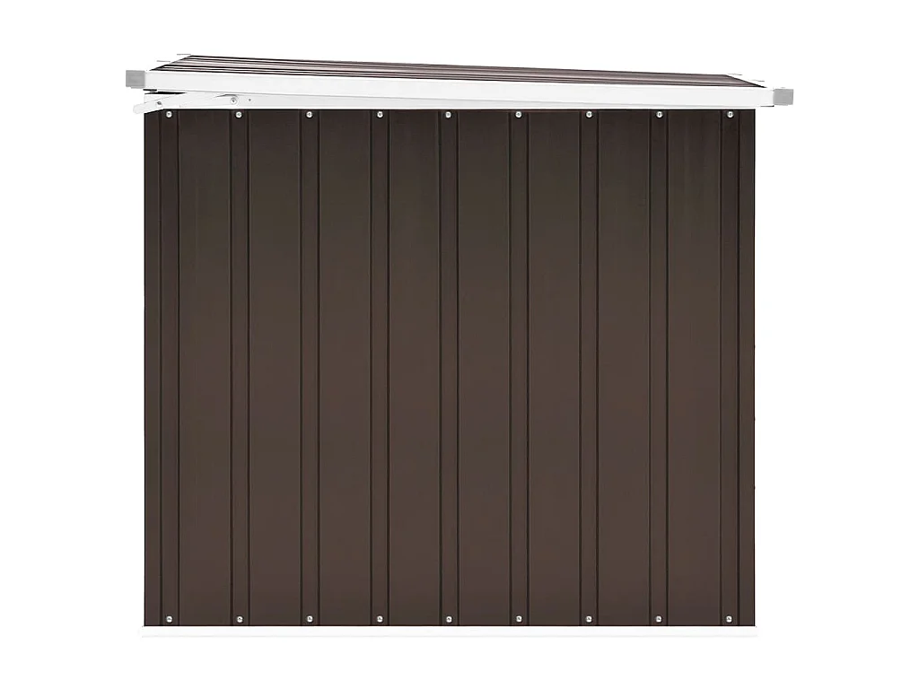 Caja de almacenaje para jardín marrón 149x99x93 cm