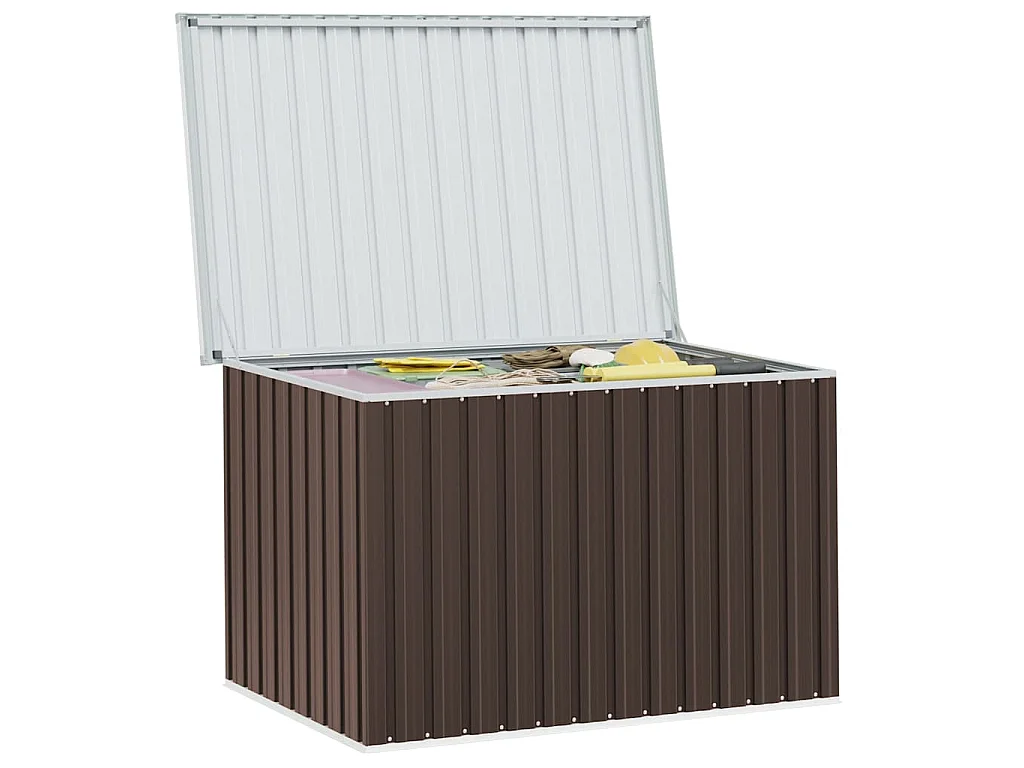 Baule da Giardino Marrone 149x99x93 cm