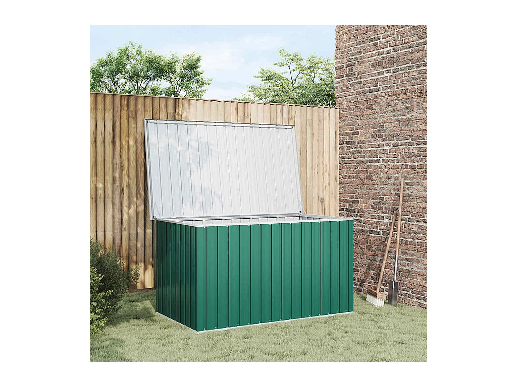 Boîte de rangement de jardin Vert 171x99x93 cm