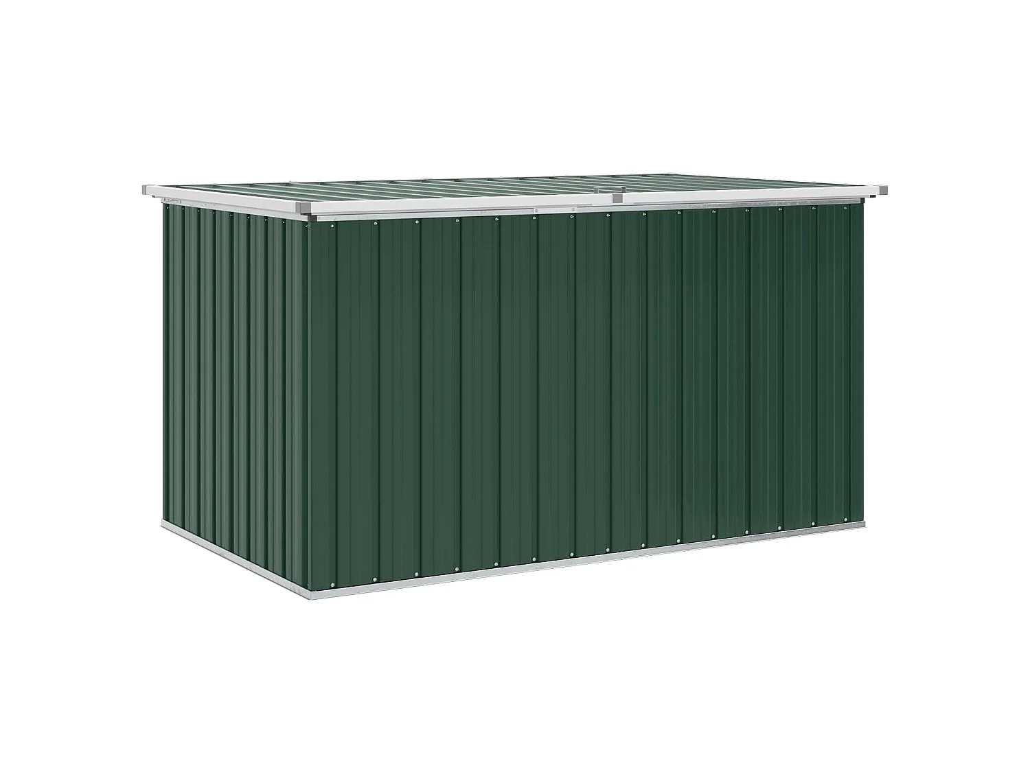 Baule da Giardino Verde 171x99x93 cm