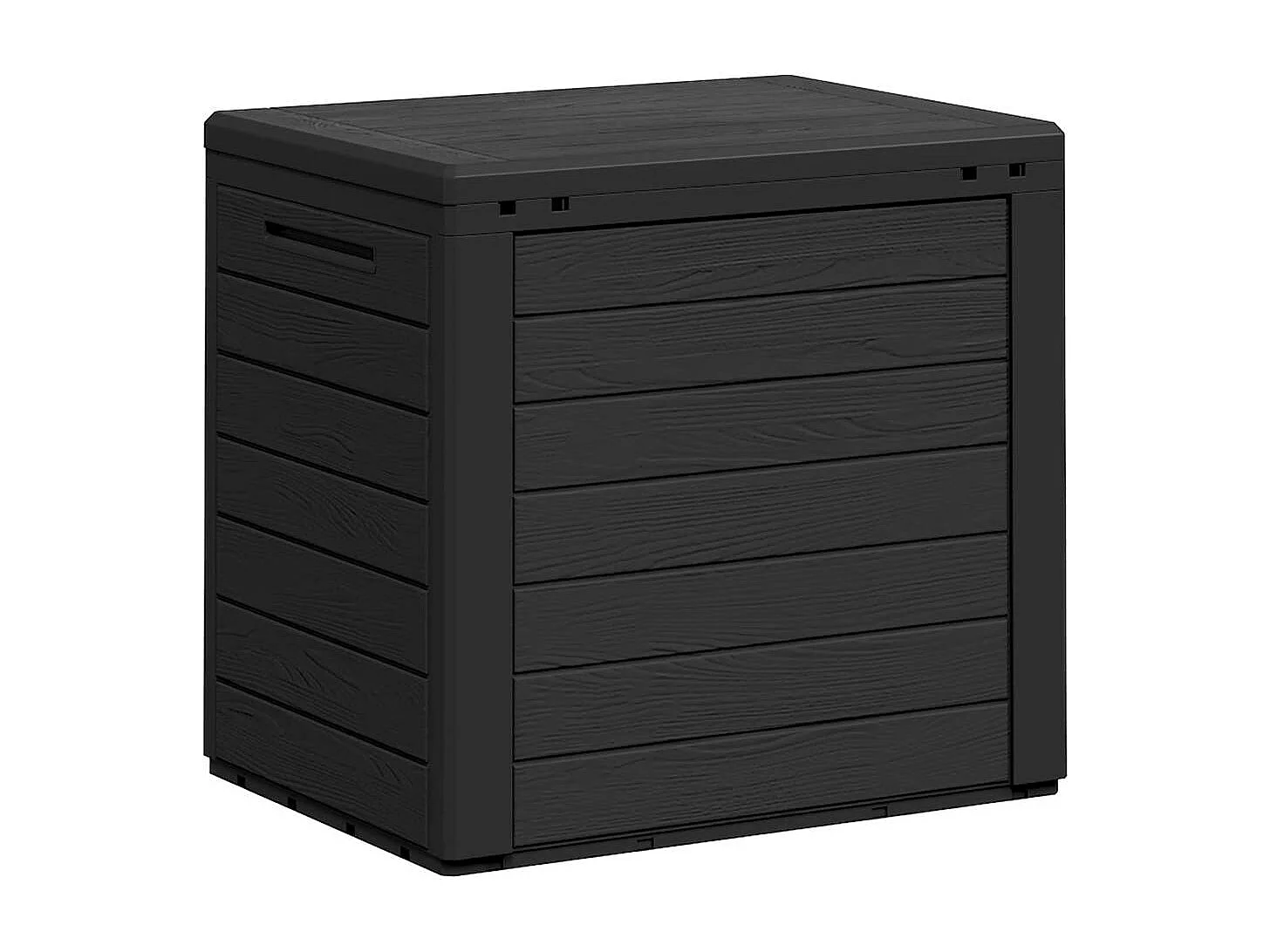 Boîte de stockage jardin Anthracite 58,5x46x55 cm Polypropylène
