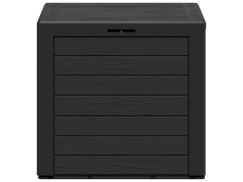 Boîte de stockage jardin Anthracite 58,5x46x55 cm Polypropylène