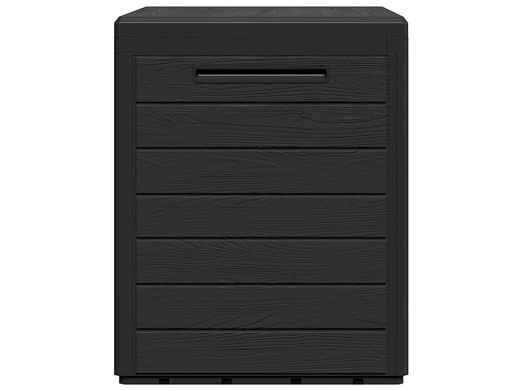 Boîte de stockage jardin Anthracite 58,5x46x55 cm Polypropylène