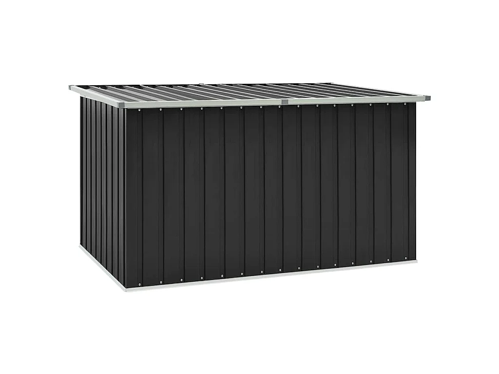 Boîte de rangement de jardin Anthracite 171x99x93 cm
