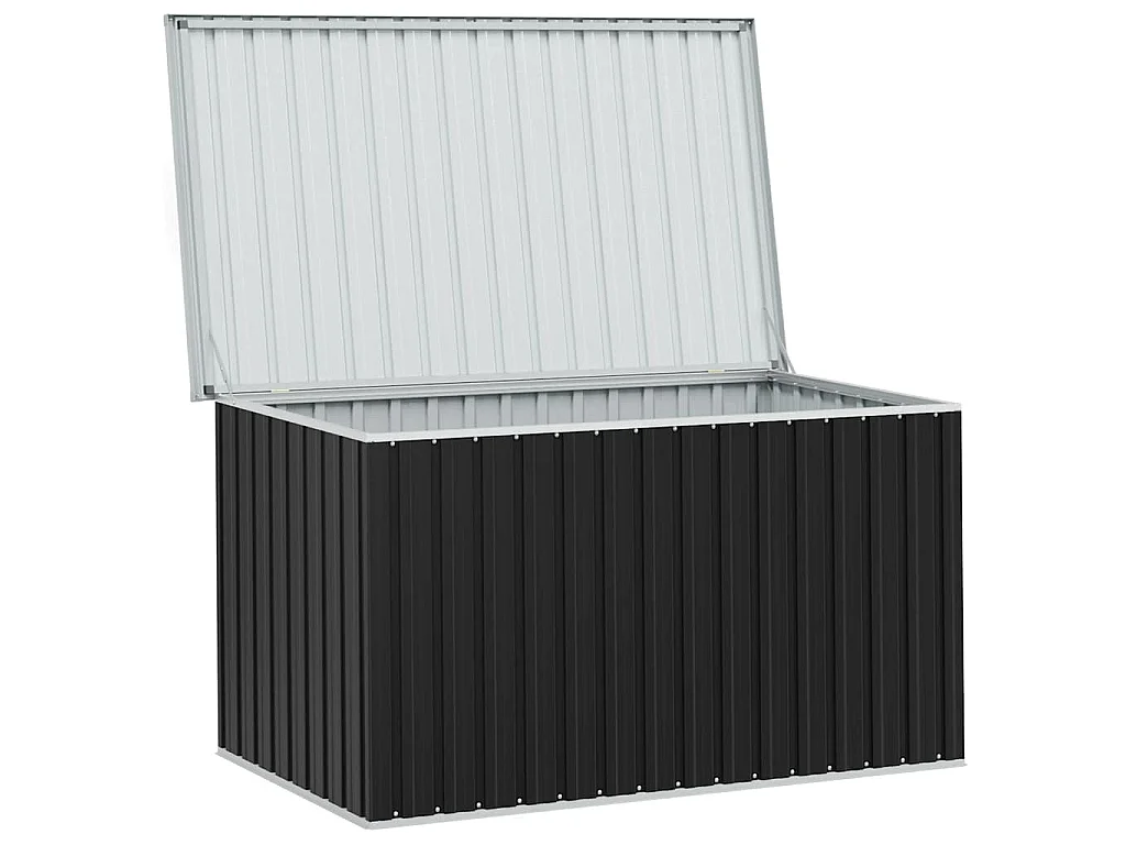 Boîte de rangement de jardin Anthracite 171x99x93 cm