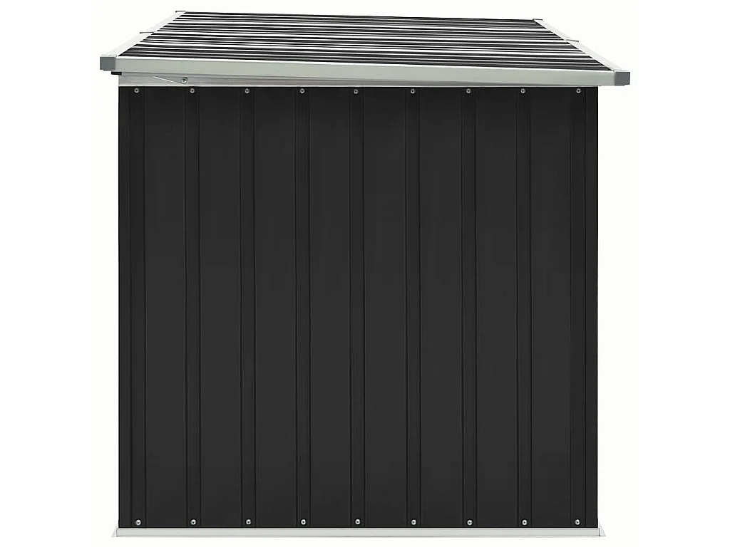 Boîte de rangement de jardin Anthracite 171x99x93 cm