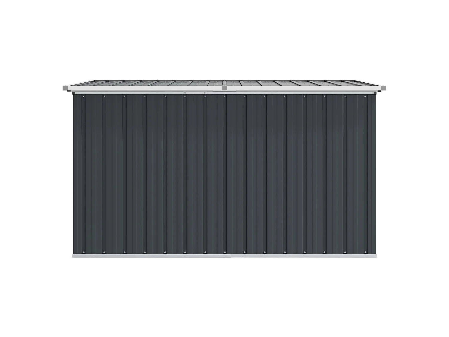 Caixa de arrumação para jardim 171x99x93 cm antracite