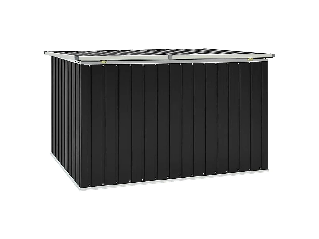 Caixa de arrumação para jardim 171x99x93 cm antracite