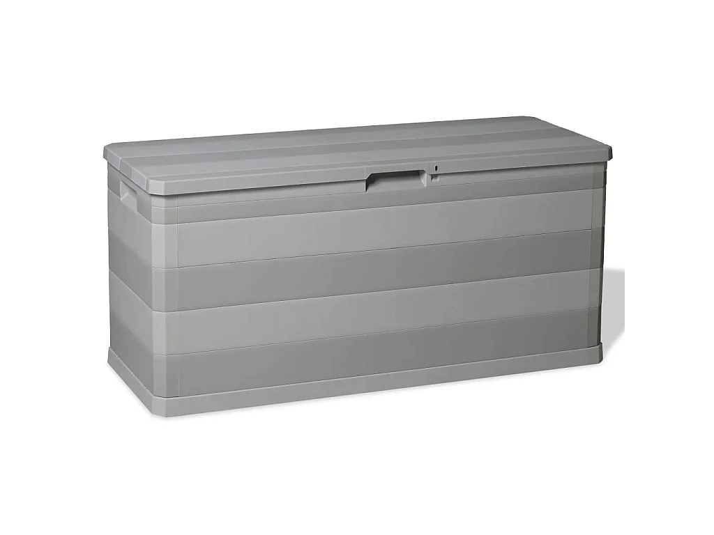 Gartenbox Grau 117×45×56 cm