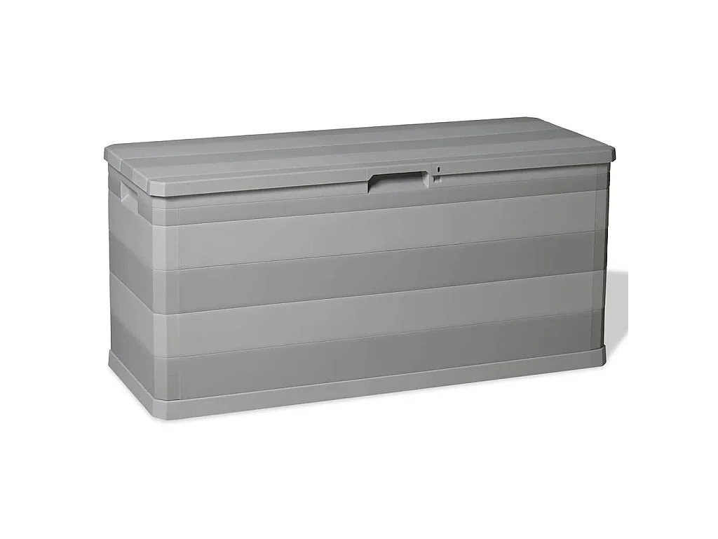 Gartenbox Grau 117×45×56 cm