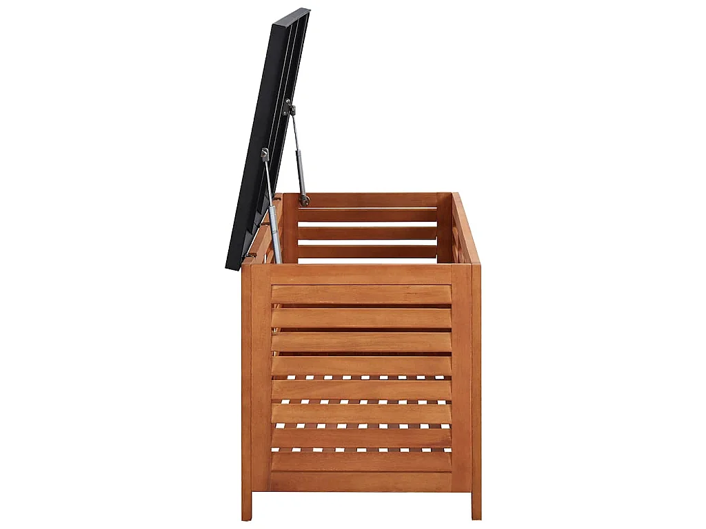 Gartenbox 150x50x55 cm Eukalyptus Massivholz