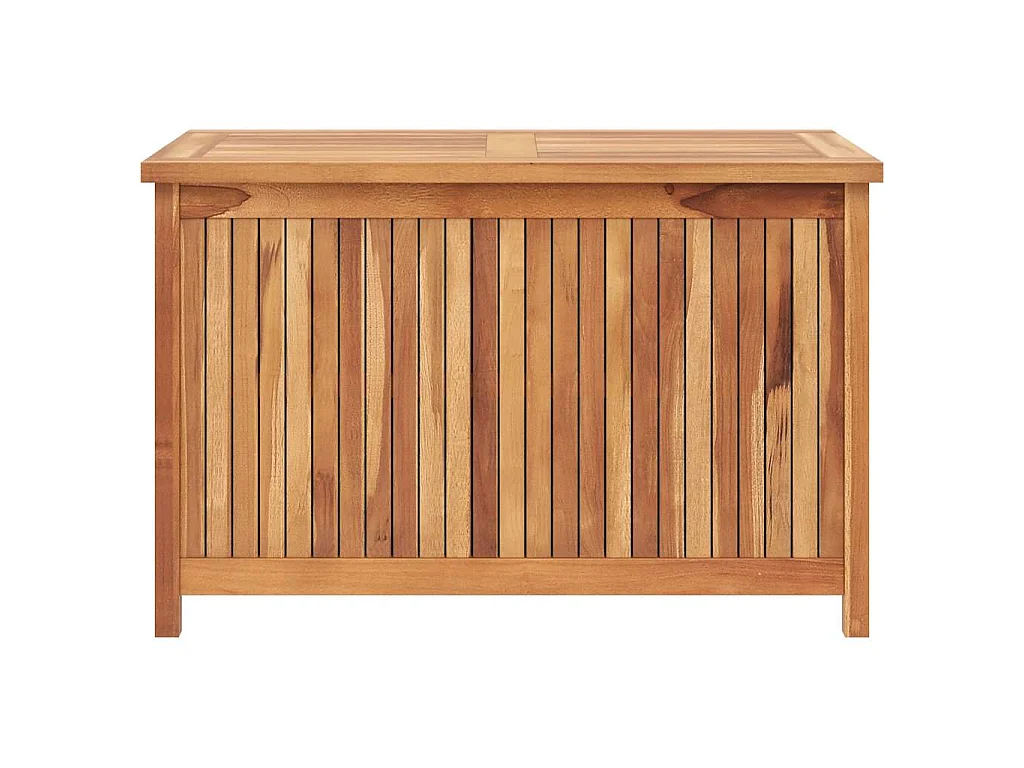 Boîte de rangement de jardin 90x50x58 cm Bois de teck solide