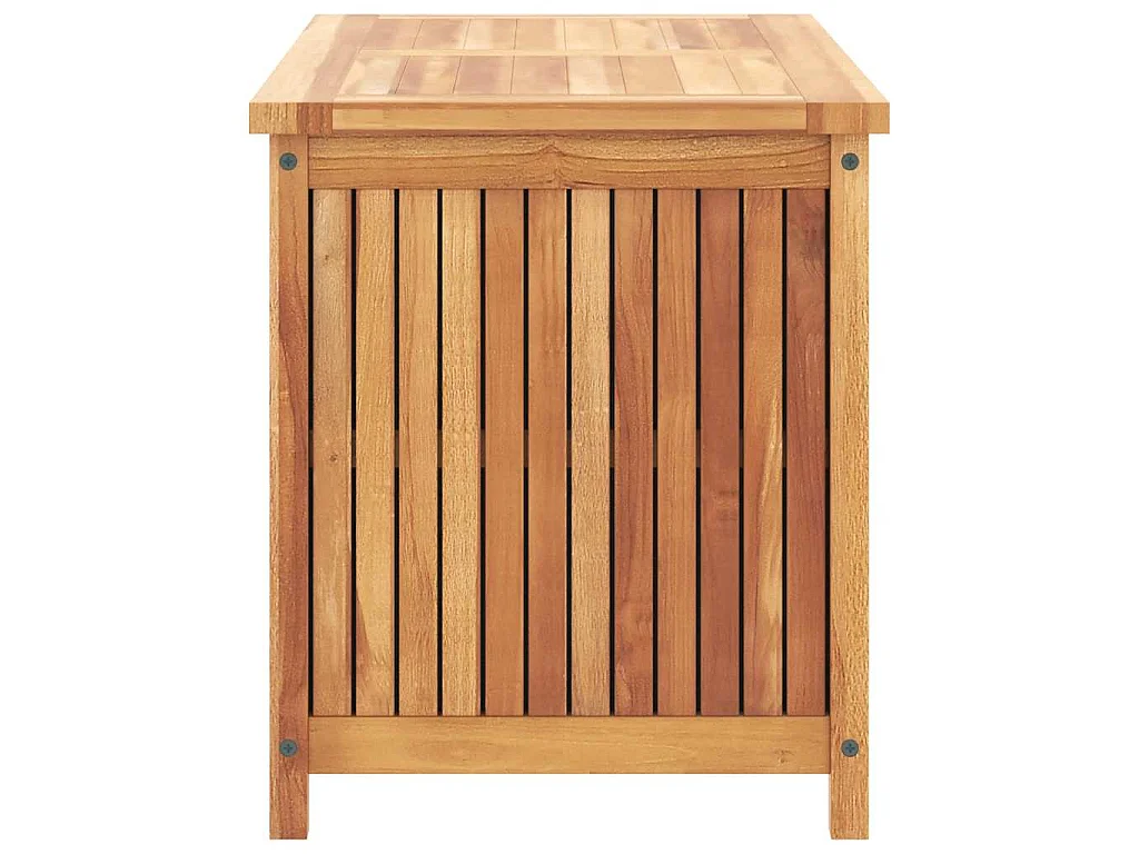 Boîte de rangement de jardin 90x50x58 cm Bois de teck solide