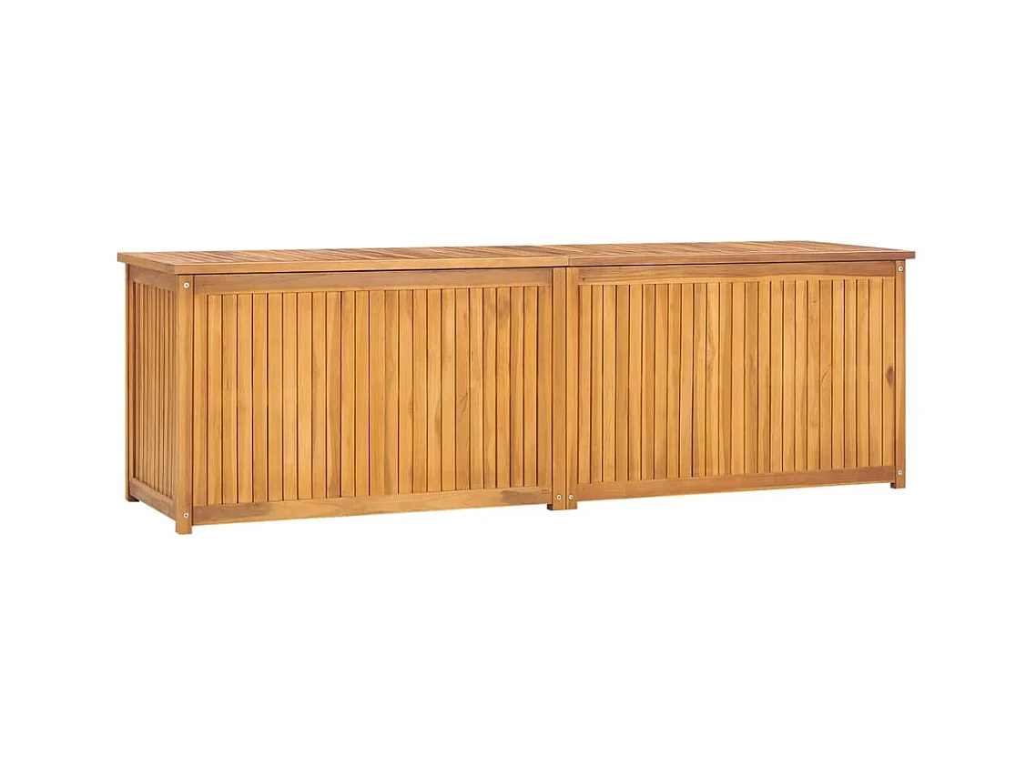 Gartenbox 175x50x55 cm Massivholz Teak
