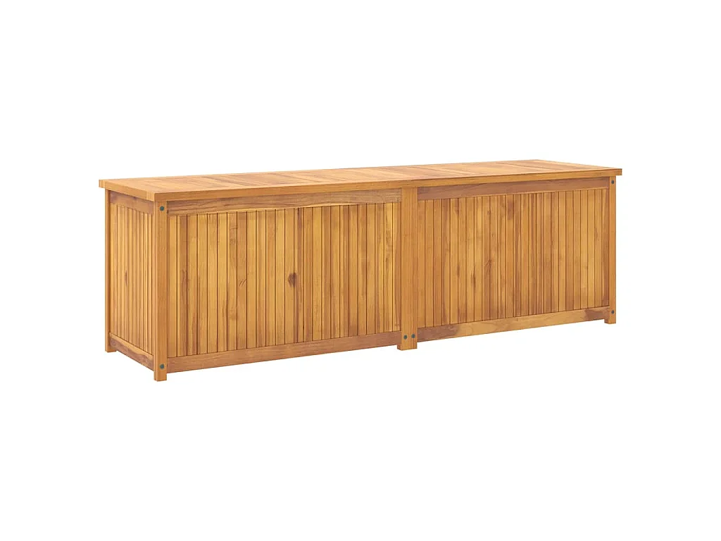 Tuinbox 175x50x55 cm massief teakhout