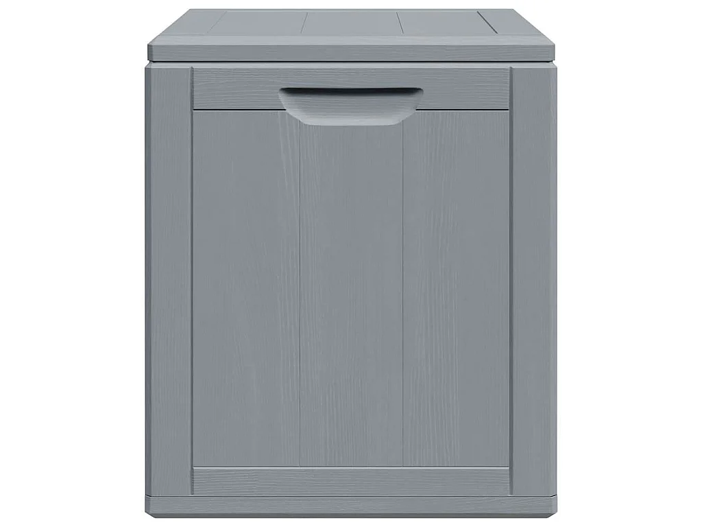 Tuinbox 90 L PP houtlook grijs