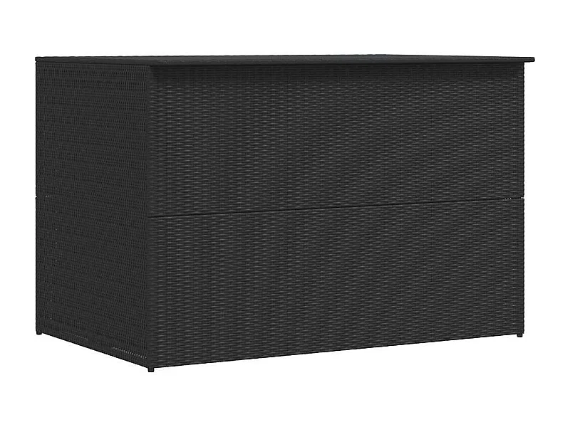 Tuinbox 150x100x100 cm poly rattan zwart