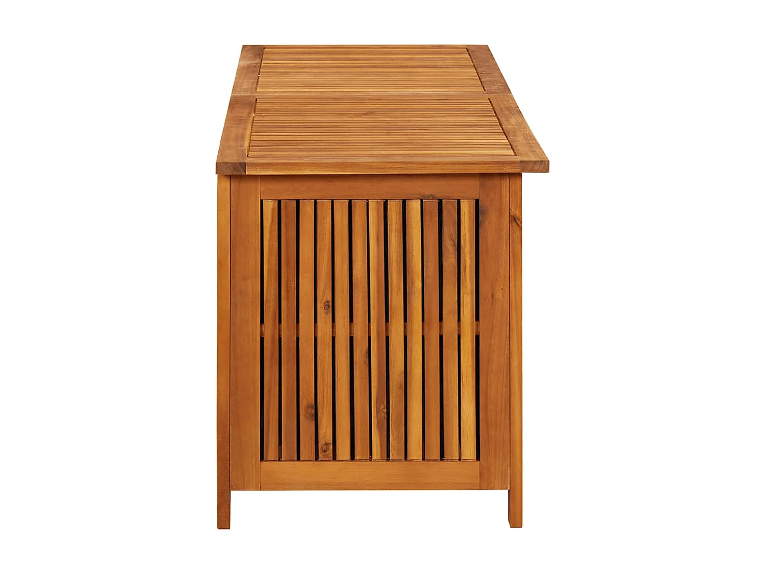 Garten-Aufbewahrungsbox 150x50x58 cm Massivholz Akazie