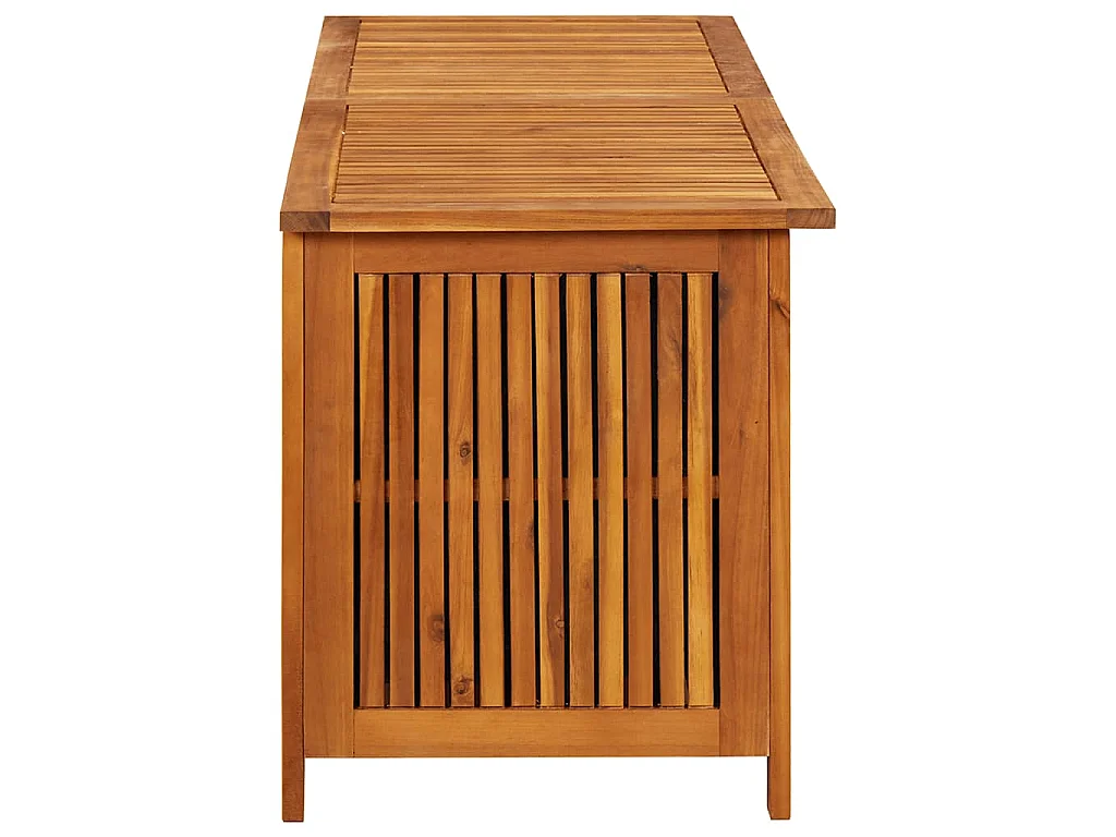 Contenitore da Giardino 150x50x58cm in Legno Massello di Acacia