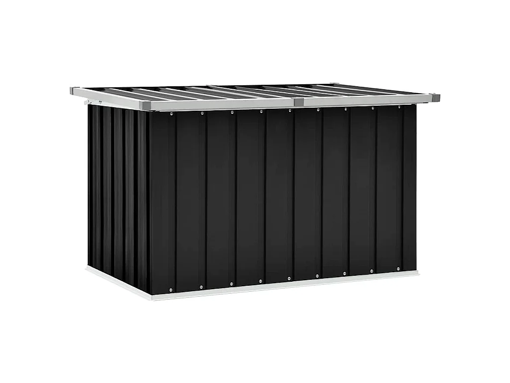 Boîte de rangement de jardin Anthracite 109x67x65 cm