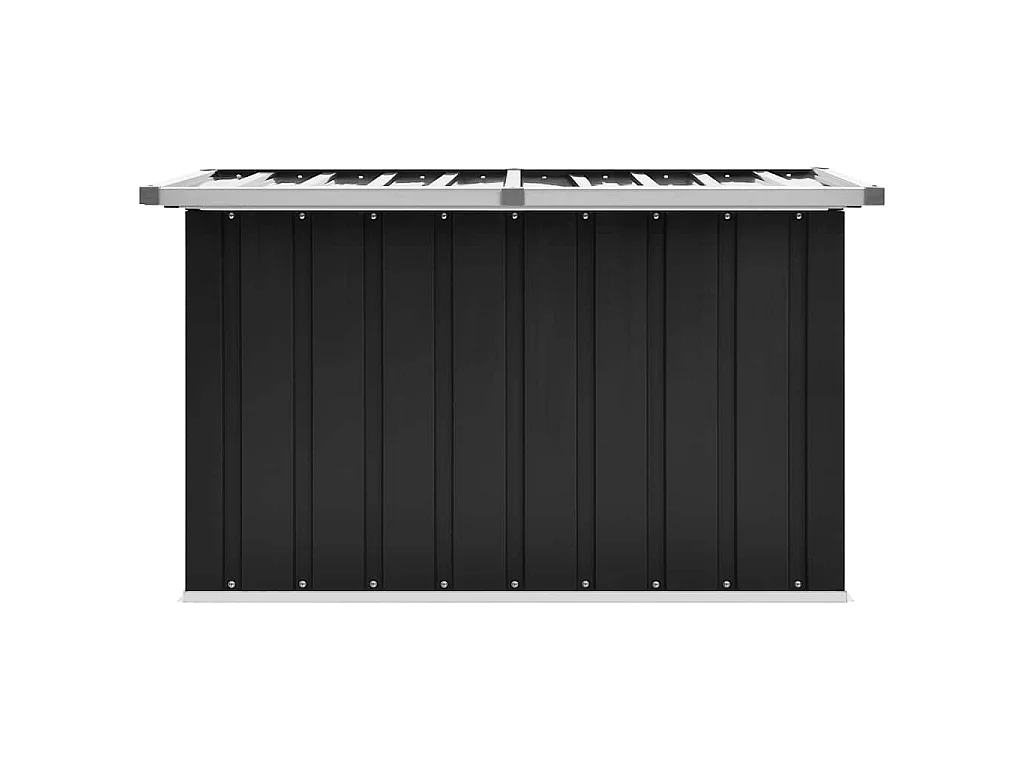 Boîte de rangement de jardin Anthracite 109x67x65 cm
