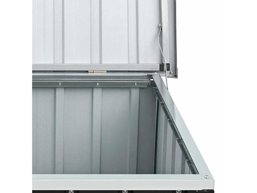 Boîte de rangement de jardin Anthracite 109x67x65 cm