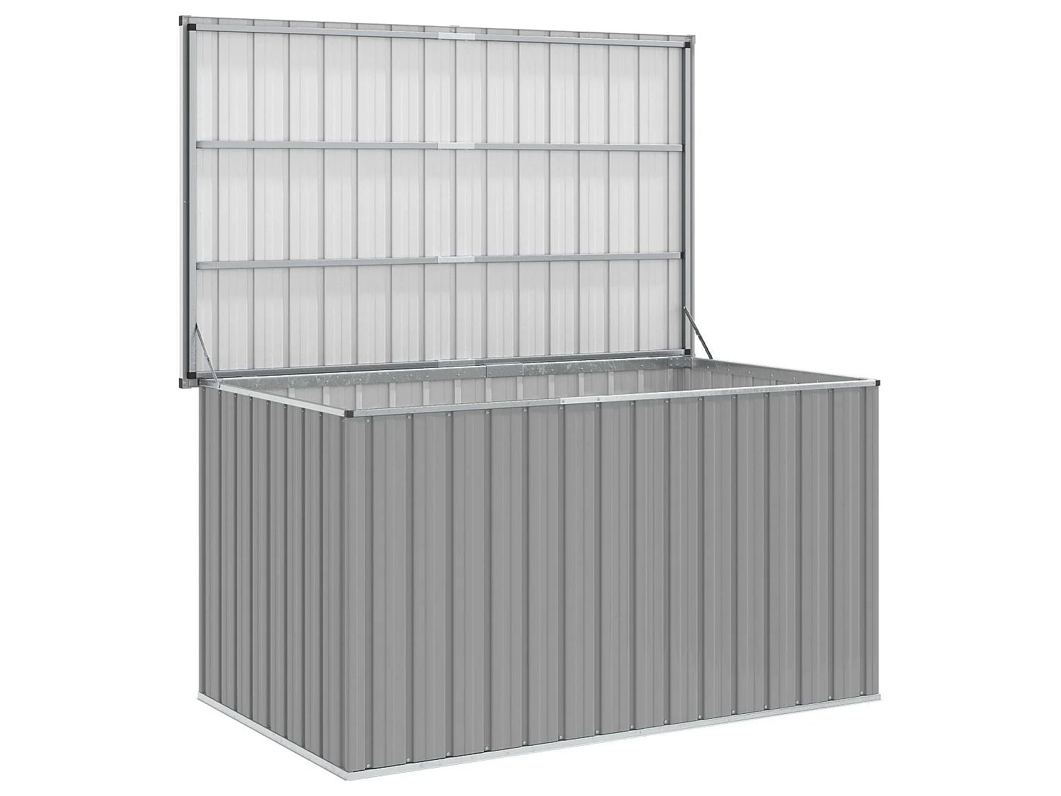 Boîte de rangement de jardin Gris 171x99x93 cm